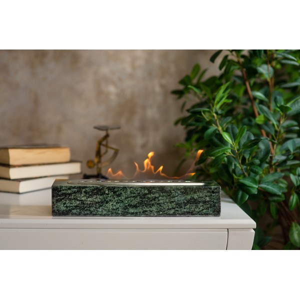 Bio-fireplace STONO green